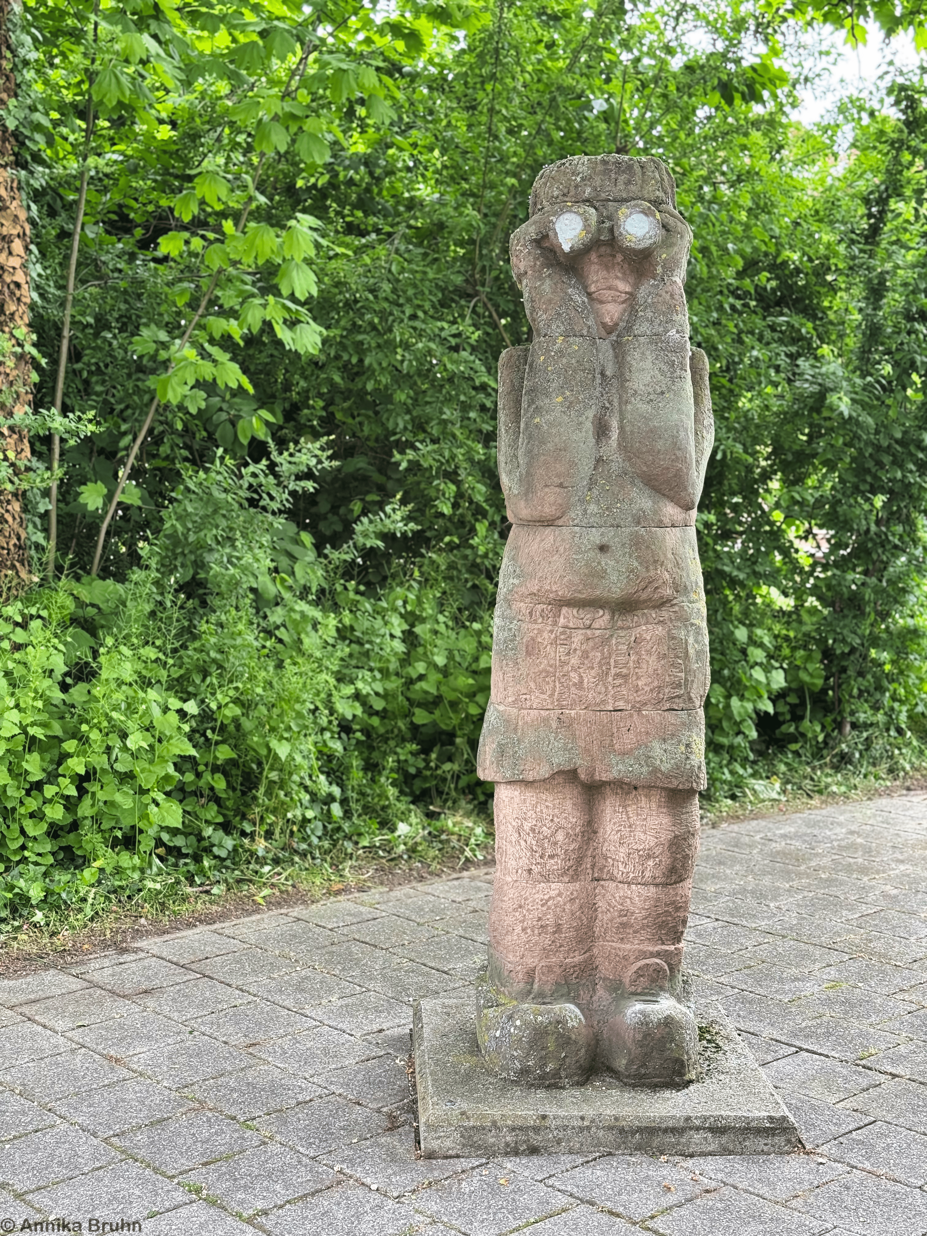 Skulptur Ausschauhalten